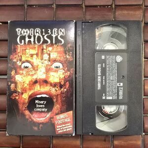 Thirteen Ghosts VHS Matthew Lillard Bonus Footage Thir13en 2001 Full-screen